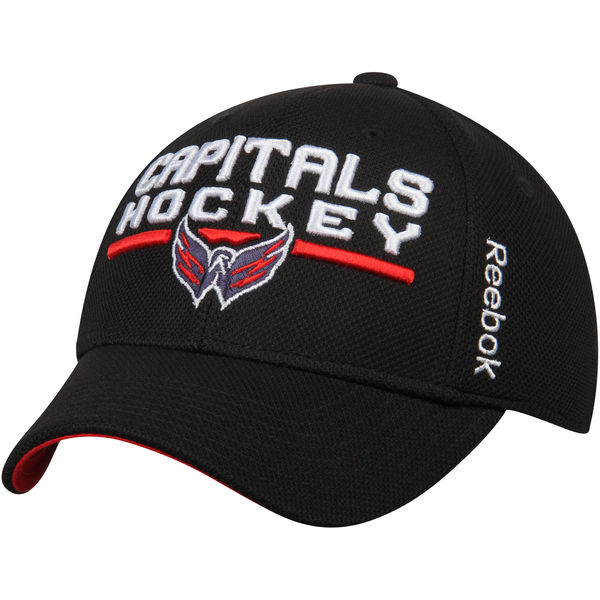 Washington Capitals čiapka baseballová šiltovka Locker Room 16 black