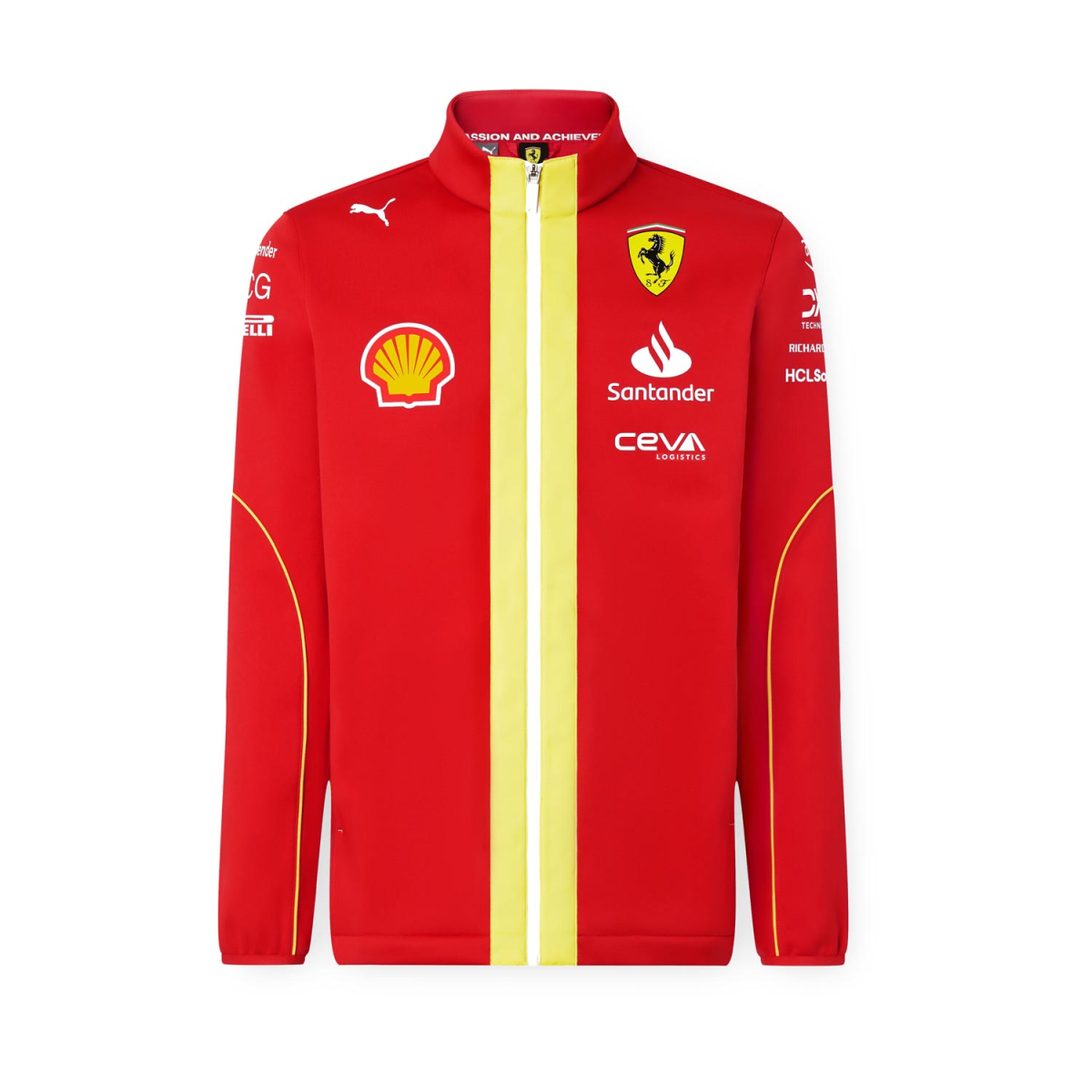 Ferrari pánska bunda Driver Softshell red F1 Team 2024 - Novinka