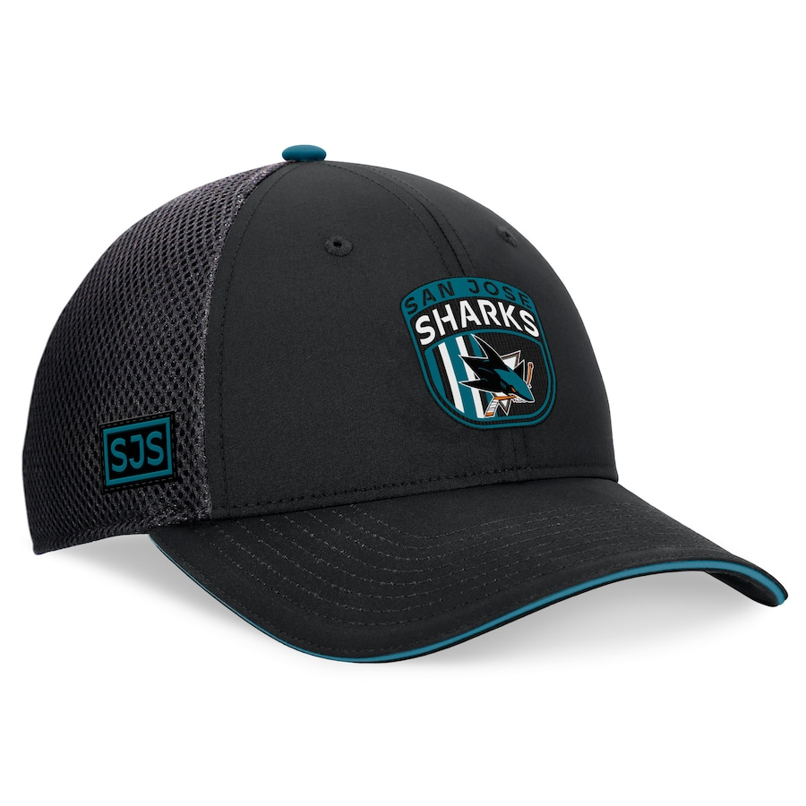 San Jose Sharks čiapka baseballová šiltovka 2024 Draft NHL On Stage Trucker Adjustable Hat - Novinka