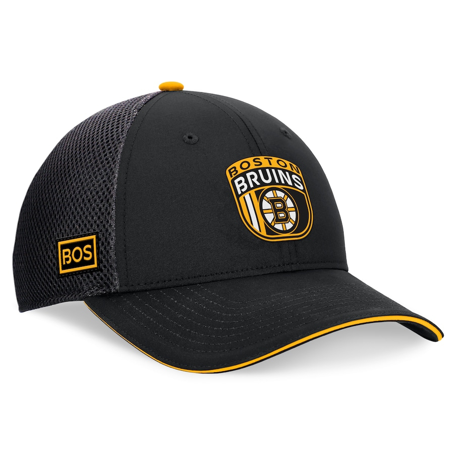 Boston Bruins čiapka baseballová šiltovka 2024 Draft NHL On Stage Trucker Adjustable Hat - Novinka