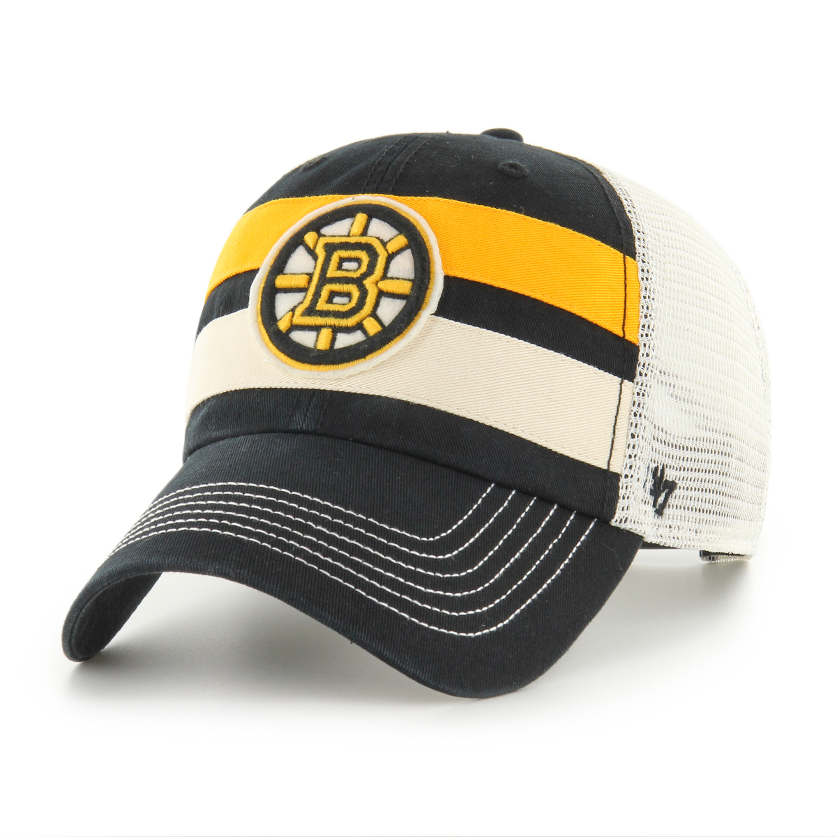 Boston Bruins čiapka baseballová šiltovka Clubhouse Boon ’47 Clean Up - Novinka