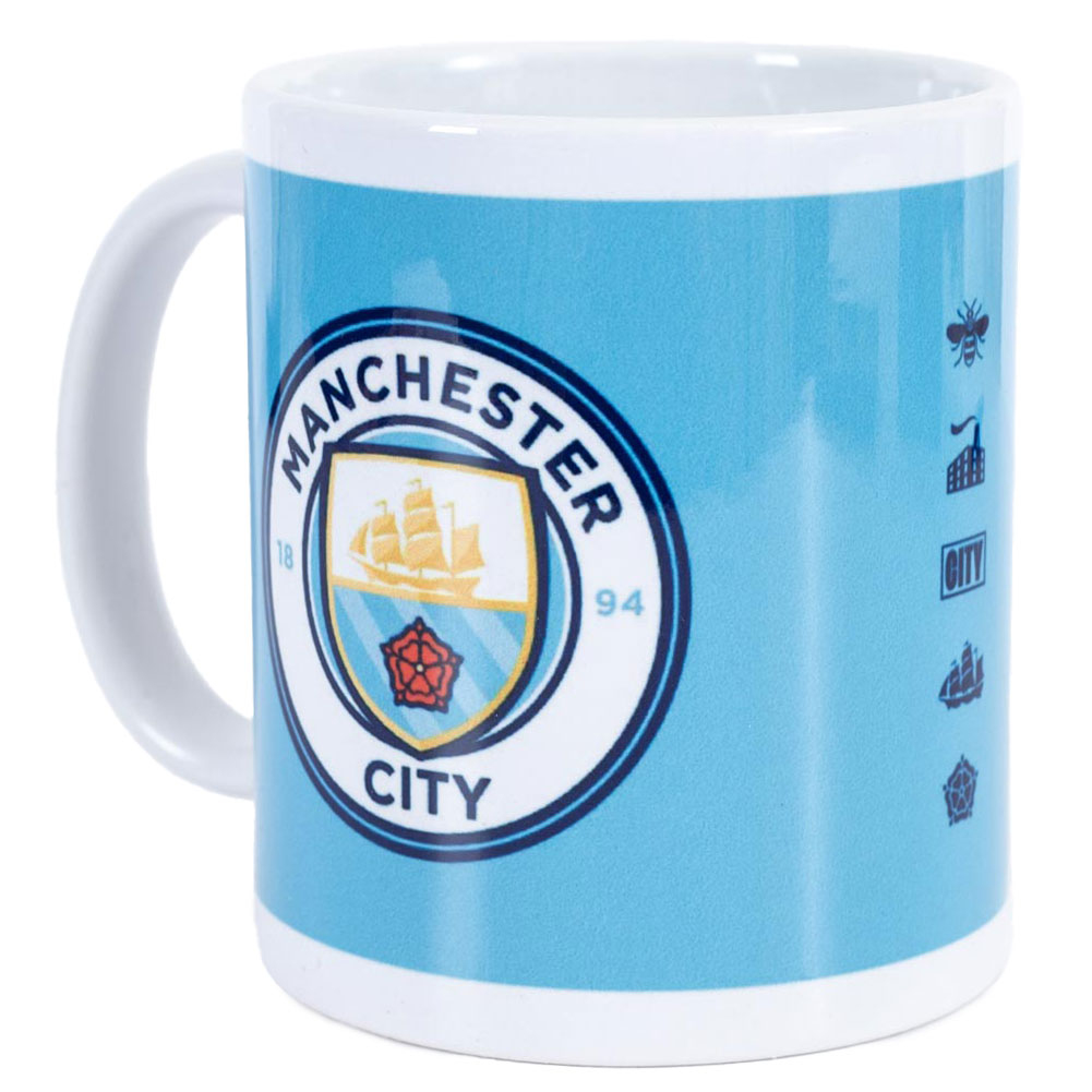 Manchester City hrnček Crest - Novinka