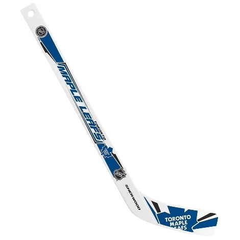 Toronto Maple Leafs plastová mini hokejka Sher-wood player