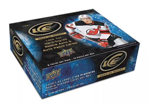 NHL boxy hokejové karty NHL 2023-24 Upper Deck Ice Hobby Box - Novinka