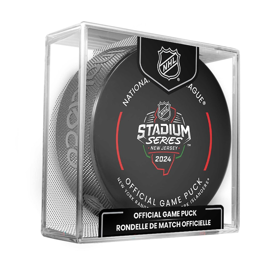 NHL produkty puk Stadium Series 2024 New Jersey Nyr Vs Nyi Official Game Puck - Novinka