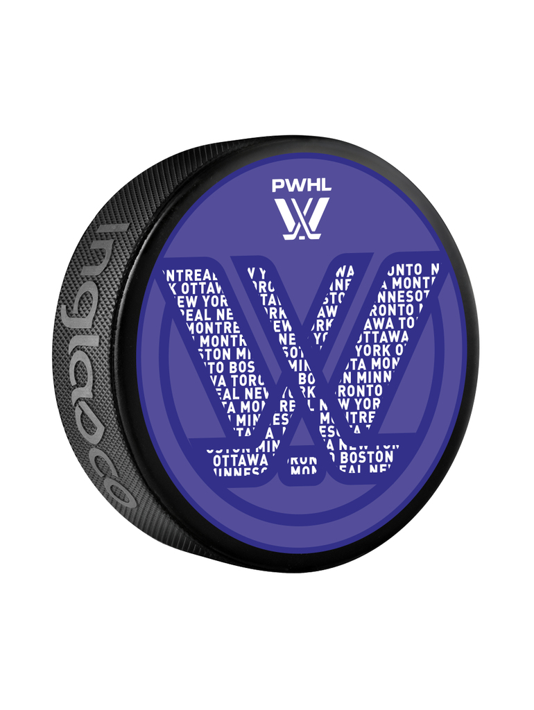 NHL produkty puk PWHL 2024 Official Souvenir Puck - Novinka