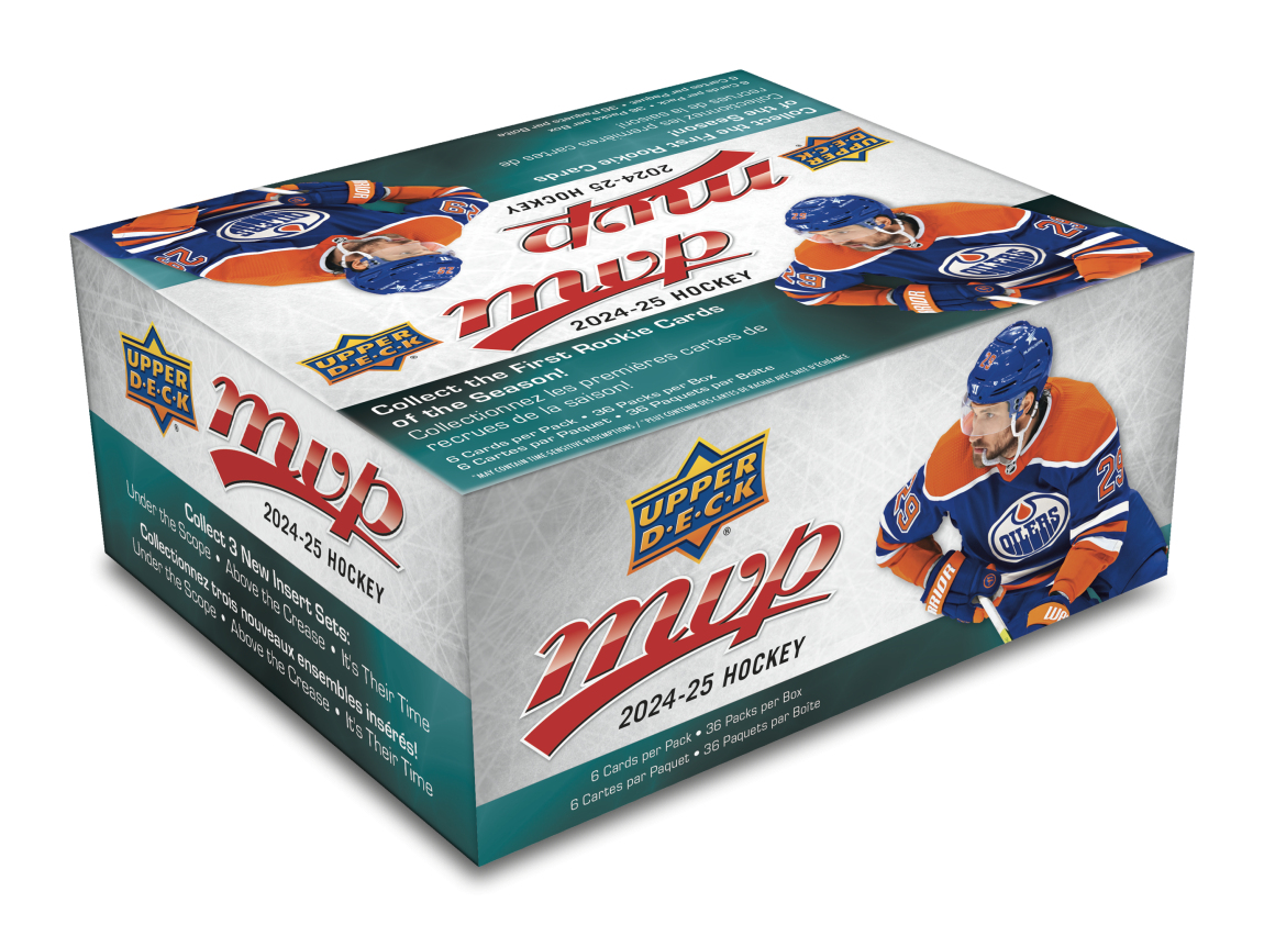 NHL boxy hokejové karty NHL 2024-25 Upper Deck MVP Hockey Retail Box - Novinka