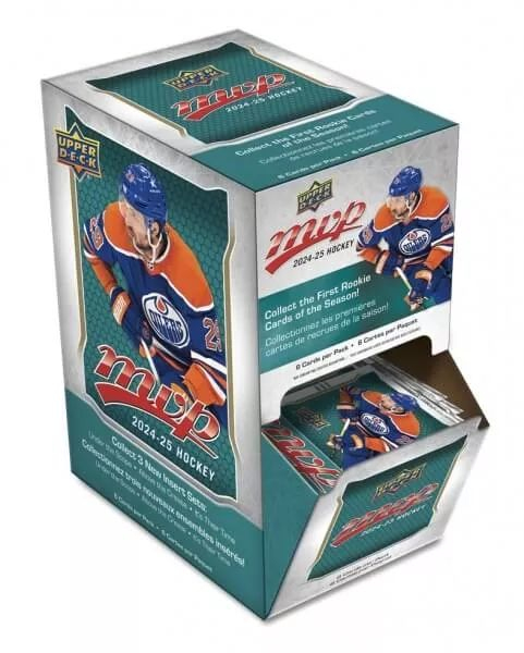 NHL boxy hokejové karty NHL 2024-25 Upper Deck MVP Hockey Gravity Feed Box - Novinka