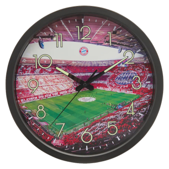 Bayern Mníchov nástenné hodiny allianz arena