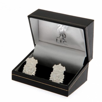 FC Liverpool manžetové gombíky Silver Plated Formed Cufflinks