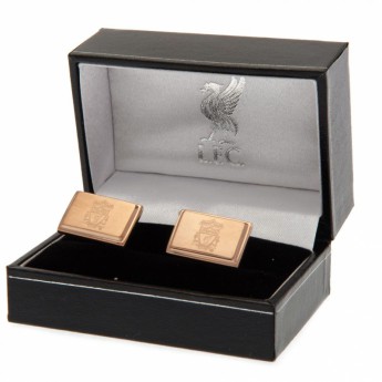 FC Liverpool manžetové gombíky Rose Gold Plated Cufflinks