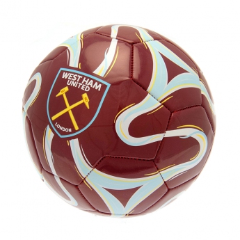 West Ham United fotbalová mini lopta Skill Ball CC size 1