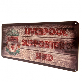 FC Liverpool ceduľa na stenu Shed Sign