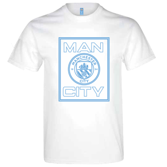 Manchester City pánske tričko Square white