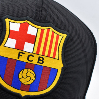 FC Barcelona detská čiapka baseballová šiltovka Cross black