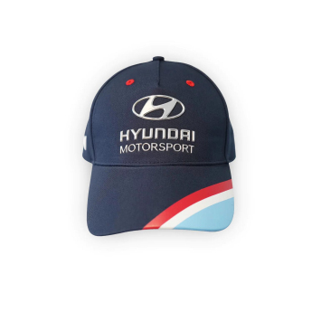 Hyundai Motorsport čiapka baseballová šiltovka Sordo logo navy 2023