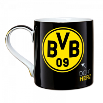 Borussia Dortmund hrnček black BVB