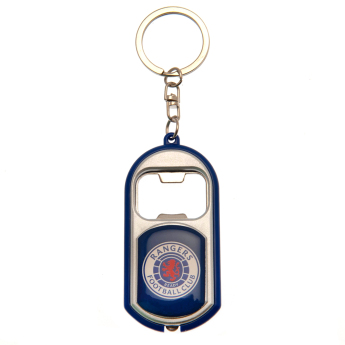 FC Rangers prívesok s otvárakom Keyring Torch Bottle Opener