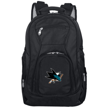 San Jose Sharks batoh Laptop Travel Backpack - Black