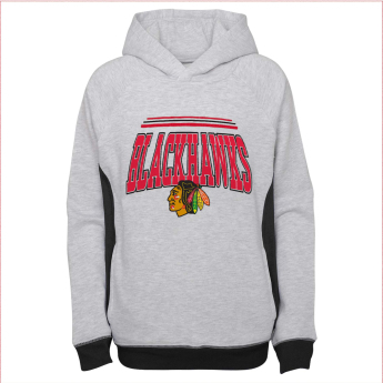 Chicago Blackhawks detská mikina s kapucňou power play raglan pullover