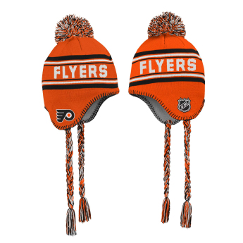 Philadelphia Flyers detská zimná čiapka Jacquard tassel