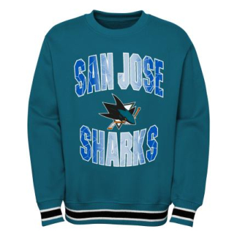 San Jose Sharks detská mikina Classic Blueliner Crew Neck