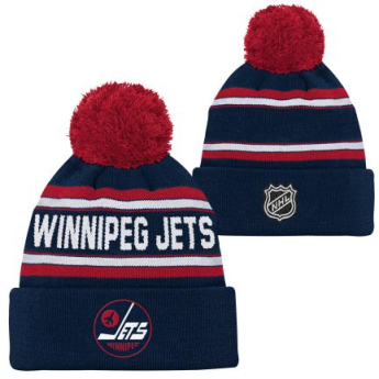 Winnipeg Jets detská zimná čiapka Third Jersey Jasquard Cuffed