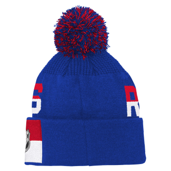 New York Rangers detská zimná čiapka Faceoff Jacquard Knit