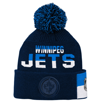 Winnipeg Jets detská zimná čiapka Faceoff Jacquard Knit