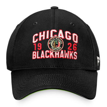 Chicago Blackhawks čiapka baseballová šiltovka True Classic Unstructured Adjustable black