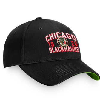 Chicago Blackhawks čiapka baseballová šiltovka True Classic Unstructured Adjustable black