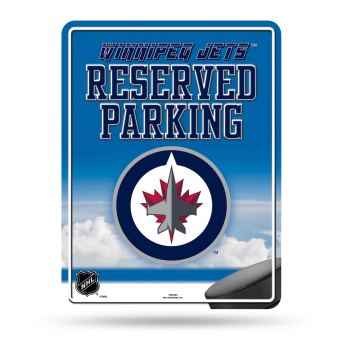 Winnipeg Jets ceduľa na stenu Auto Reserved Parking