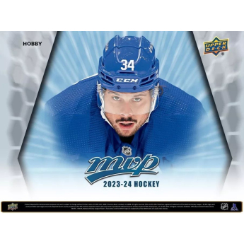 NHL boxy hokejové karty NHL 2023-24 Upper Deck MVP Hockey Hobby Box