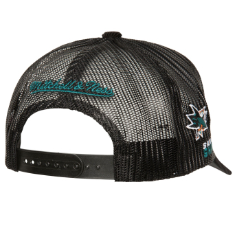 San Jose Sharks čiapka baseballová šiltovka NHL Times Up Trucker black