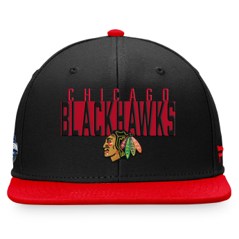 Chicago Blackhawks čiapka flat šiltovka Fundamental Color Blocked Snapback