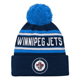 Winnipeg Jets detská zimná čiapka Jacquard Cuffed Knit With Pom