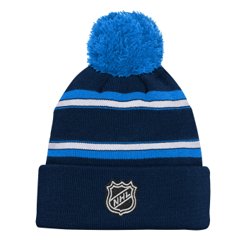 Winnipeg Jets detská zimná čiapka Jacquard Cuffed Knit With Pom