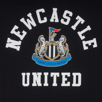 Newcastle United pánska mikina s kapucňou Graphic black