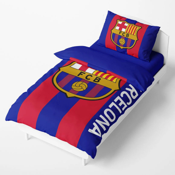 FC Barcelona obliečky na jednu posteľ Logo