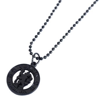 FC Chelsea prívesok na krk Black Plated Pendant & Chain