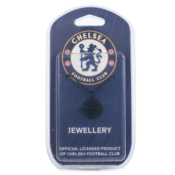 FC Chelsea prívesok na krk Black Plated Pendant & Chain