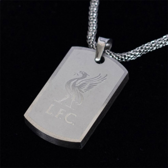 FC Liverpool retiazka na krk s psou známkou Icon Dog Tag & Chain