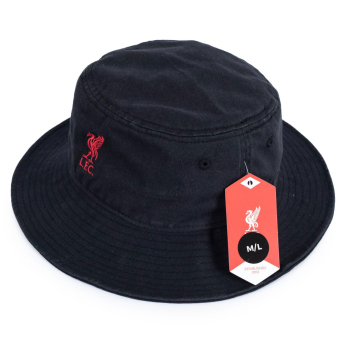 FC Liverpool klobúk Black Bucket Hat