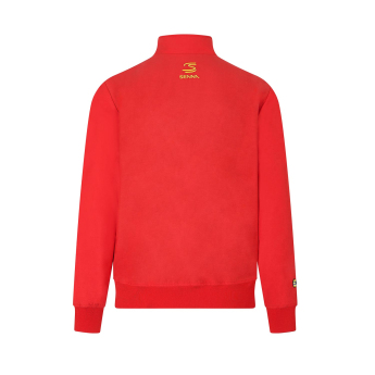 Ayrton Senna pánska bunda Bomber Legacy Patchwork red 2024