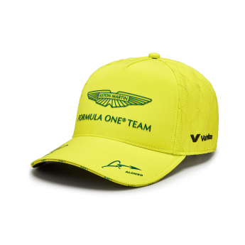 Aston Martin čiapka baseballová šiltovka Fernando Alonso lime F1 Team 2024