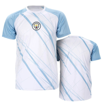 Manchester City detský futbalový dres No3 Poly white