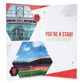 Manchester United narodeninové želanie Super Son Birthday Card