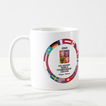 Hokejové reprezentácie hrnček Ice Hockey World Championship Czechia MS 2024 Signature Edition