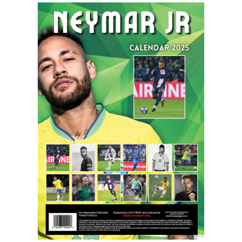 Neymar Jr kalendár not official NEYMAR 2025