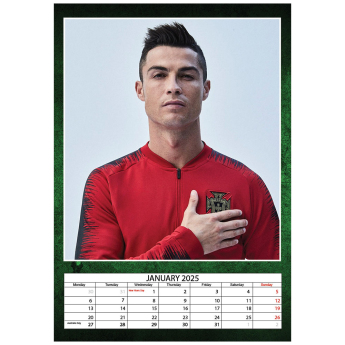 Cristiano Ronaldo kalendár not official CRISTIANO RONALDO 2025